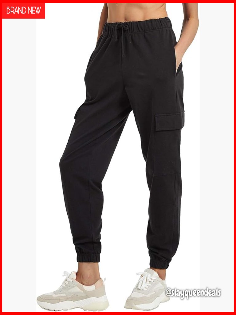 Loose Cargo Sweatpants Joggers With Pockets Athletic Yoga Lounge